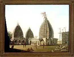 The ancient Baidyanath Jyotirlinga Temple in Deoghar