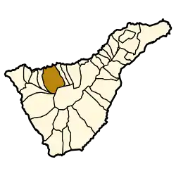 Municipal location in Tenerife