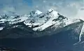 Tenmile Peak (left of center) and Peak 1