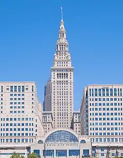  View of the Terminal Tower from the Cuyahoga River