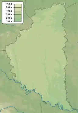 Berezhany is located in Ternopil Oblast