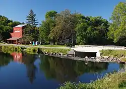 Terrace Mill Historic District from the north