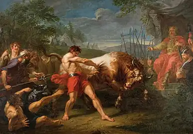 Jan Usmar's Test of Strength by Grigory Ugryumov (1797)