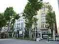 Art Nouveau style apartment buildings in Teşvikiye, Nişantaşı.