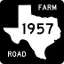 Farm to Market Road 1957 marker