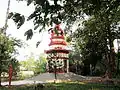 A tower on the grounds of the Khmer Ethnic Cultural Museum in Trà Vinh province