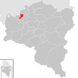 Location in the district