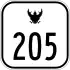 National Highway 205 shield}}