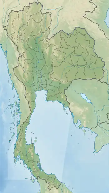 Map showing the location of Si Phang Nga National Park