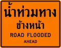 Road flooded ahead