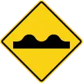 Uneven road