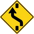 Shift to left carriageway