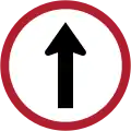 Go straight