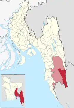 Location of Thanchi