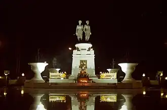 Monument to Thao Thep Kasattri and Thao Sri Sunthon in Phuket