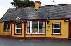 The Swan Inn, from which the village takes its name