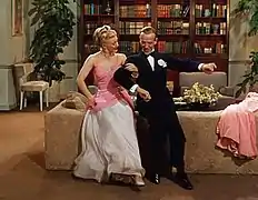 With Fred Astaire inThe Barkleys of Broadway (1949)