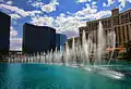 Fountains during the day