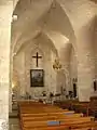 This is the interior of the Church of St. Georges.