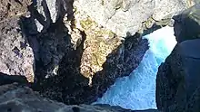 Literally "The Crying Rock" in Souillac, Mauritius