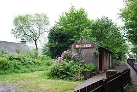 The station looking west towards Ravenglass