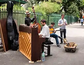 The Hot Sugar Band at Saint=Germain-des-Pres