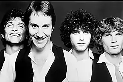 The Knack in 1978. From left to right: Gary, Fieger, Niles, Averre