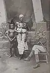 Chief Executioner & British Commissioner, Coomassie, c. 1870s