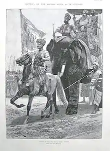 Nawab of Bengal, Mir Qasim defected to Shah Alam II.