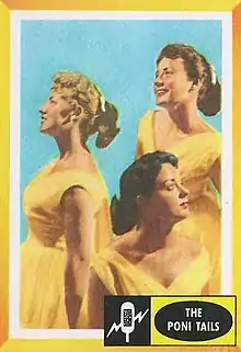 The Poni-Tails in 1960