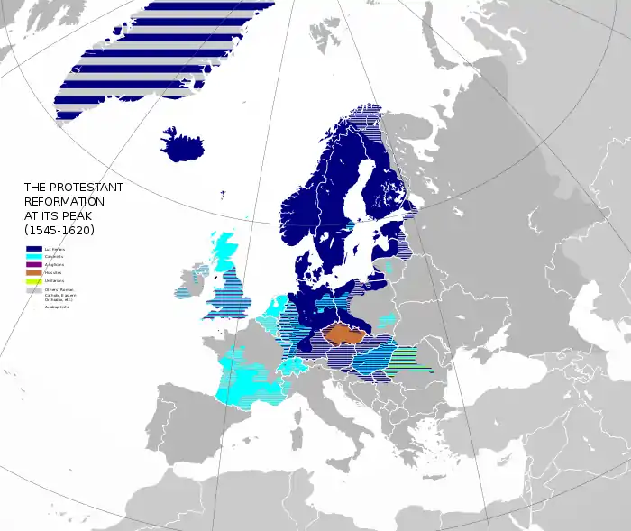 Peak of the Reformation & beginning of the Counter-Reformation (1545–1620)