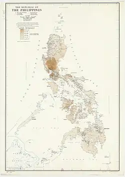 1939 map of the Philippines