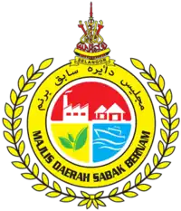 Official seal of Sabak Bernam District