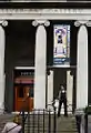 Banner outside the Lady Lever Art Gallery, 2004