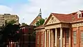 The Barr Smith Library with the Napier building visible in the background