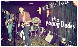 The Young Dudes at the Prospector