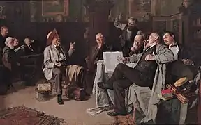 The Dubious Tale, private collection