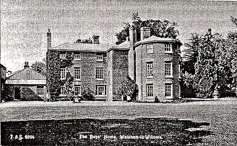 Walsham Hall, Wilkinson's birthplace