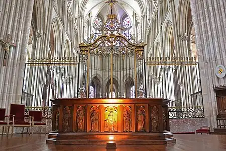 The choir screen (1764)