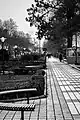 The sidewalk around the Lahijan lake