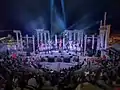 A concert in the theatre during the International festival of Dougga