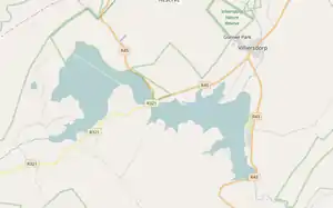 Location of the dam