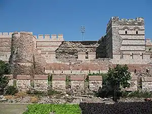 A medieval wall