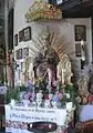 An altar at Theirberg chapel.