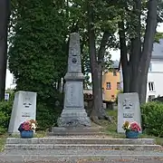 War memorial.