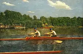 Thomas Eakins, The Biglin Brothers Racing, 1873