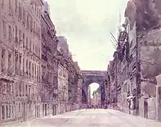 Rue Saint-Denis in Paris (1802)