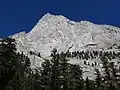 Thor Peak seen from Outpost Camp along Mt. Whitney Trail