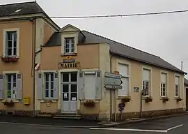 The town hall of Thorée-les-Pins