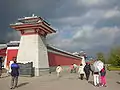 The entrance to the Three Pagodas